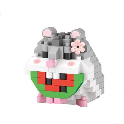Hamster mit Melone DiamondBlocks 8606