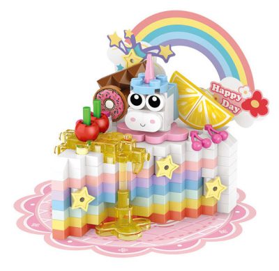 Einhorn-Torte DiamondBlocks 8808