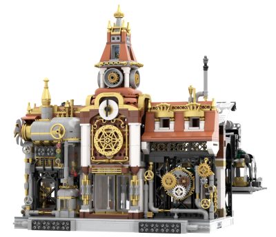 SteamPunk Bahnhof 85007