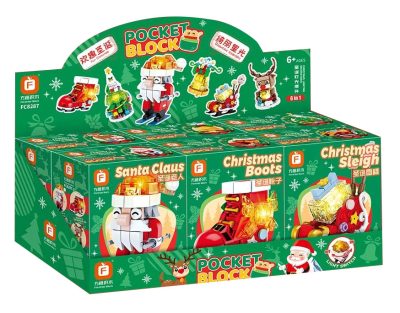 Kleine Weihnachtssets mit Leuchtstein